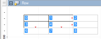 Display the Index Number of the cells
