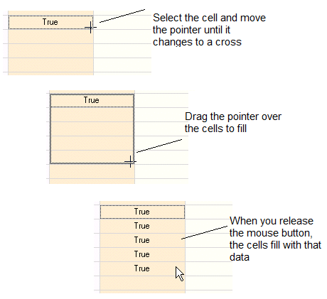 Drag and Fill Sequence