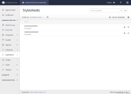 Stylesheets