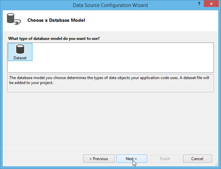 Selecting Dataset