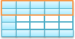 Default style of column header