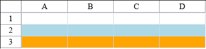 Alternating Rows