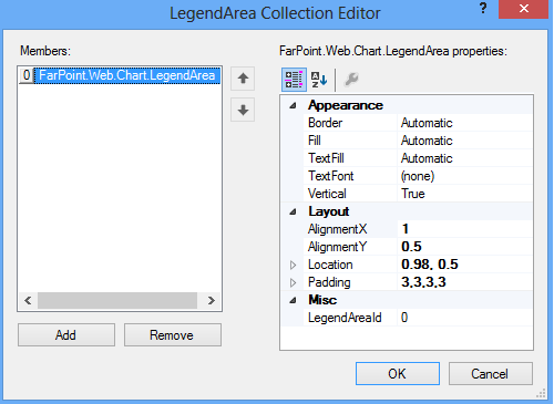 LegendArea Collection Editor