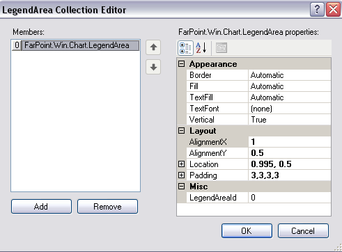 LegendArea Collection Editor